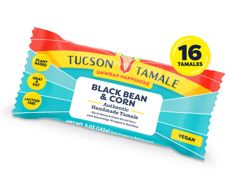 Vegan Black Bean & Corn - 16ct